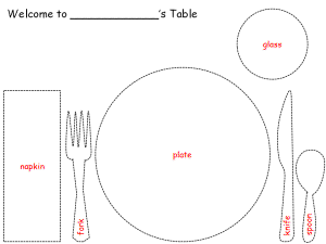 table setting guide
