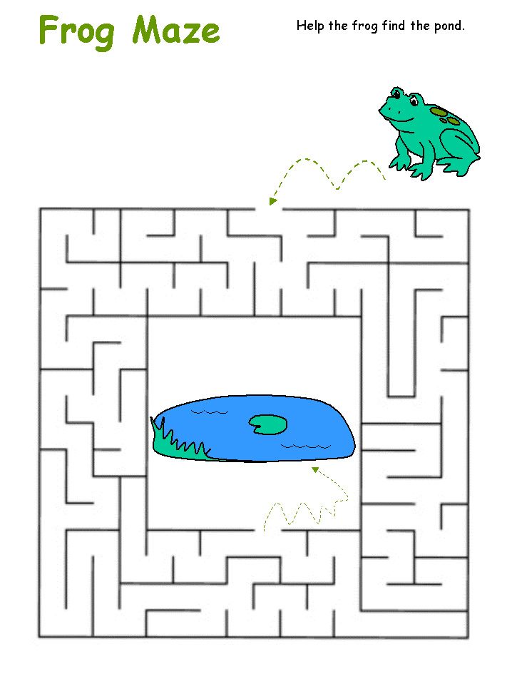 Frog Mazes