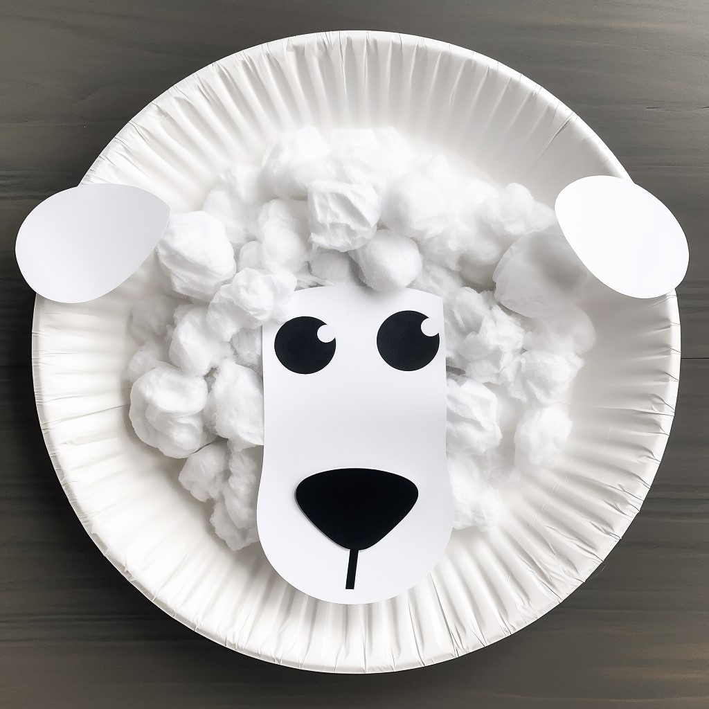Paper Plate Lamb