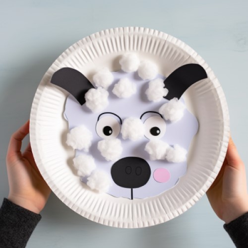 Paper Plate Lamb