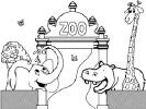 animal coloring pages