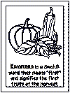 kwanzaa coloring pages