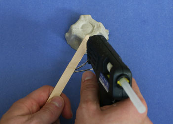 Egg Carton Kendama Craft