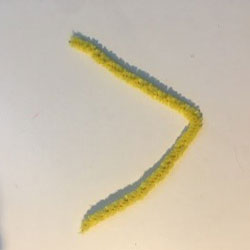 Use a pipe cleaner to make a horn for your unicorn.