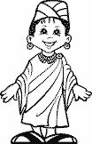 international coloring page