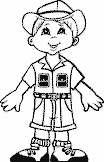 international coloring page