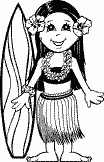 international coloring page