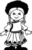 international coloring page
