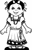 international coloring page