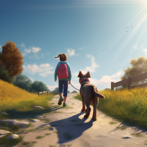 walking the dog