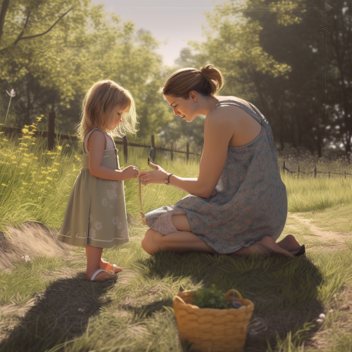 helping mom