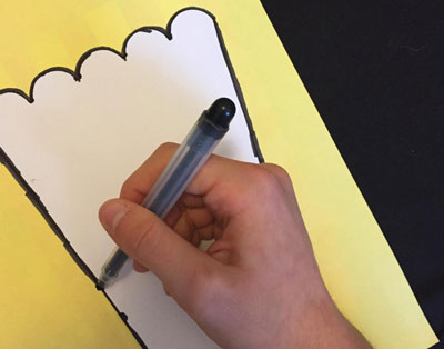  Tracing Popcorn Bowl