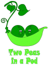 Two Peas in a Pod Paper Craft