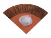 Thanksgiving Pumpking Pie Paper Plate Craft