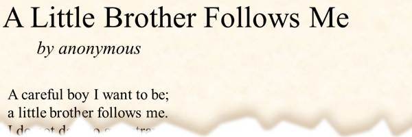 printable poetry template in Times Roman font