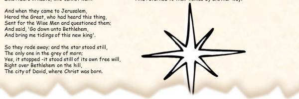 Comic Sans Printable Poetry Coloring Page