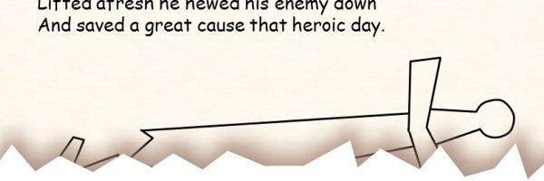 Comic Sans Printable Poetry Coloring Page