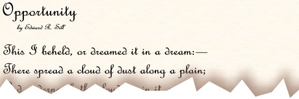 printable poetry template in Script font