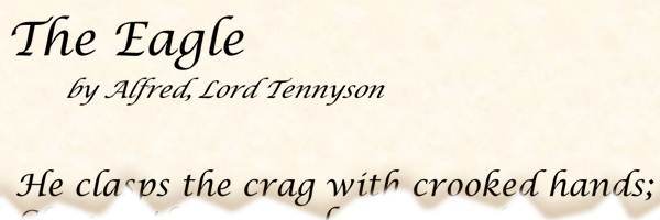 printable poetry template in Calligraphy font