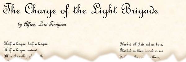 printable poetry template in Script font