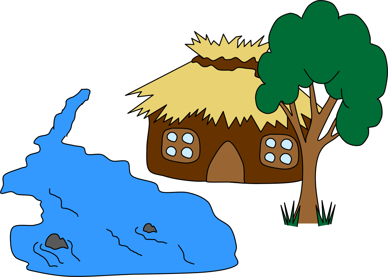 Marie and the Orange Fish: witch's house