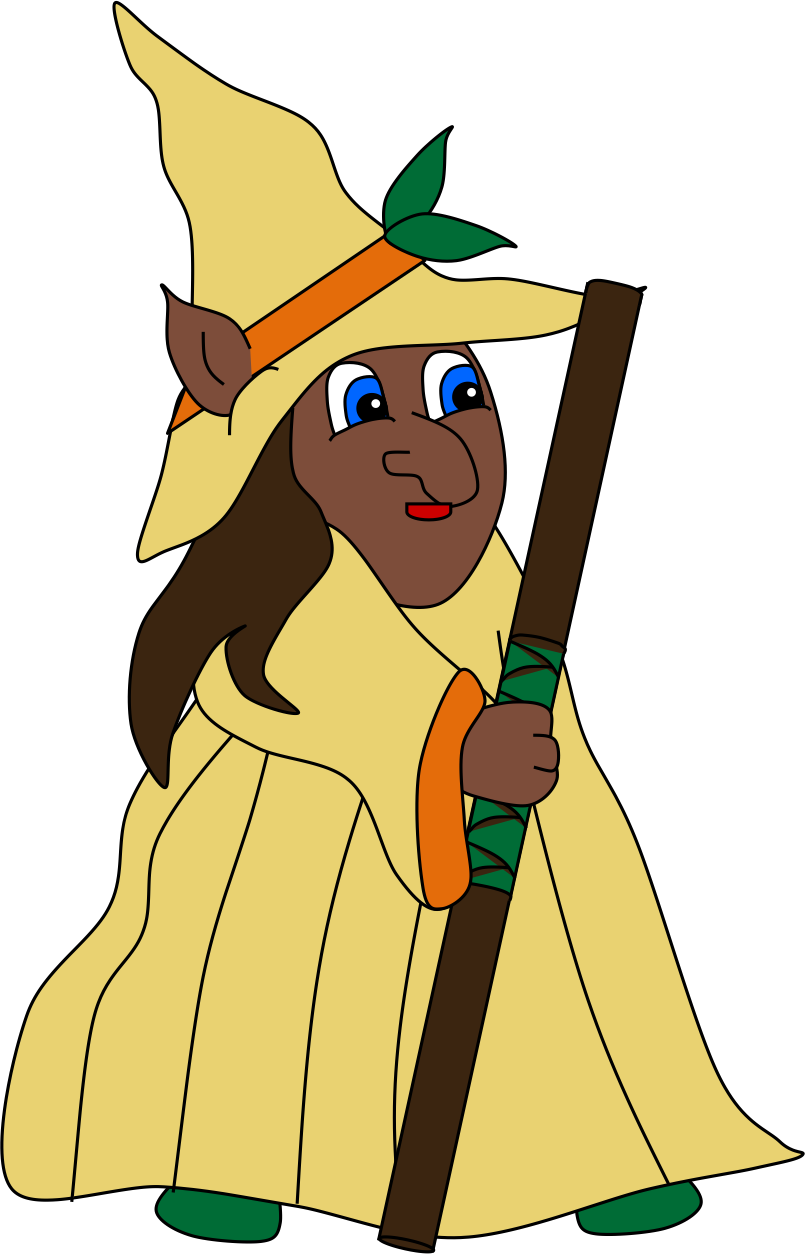 Marie and the Orange Fish: witch