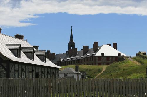 King's Bastion at the Fortress of Louisbourg.