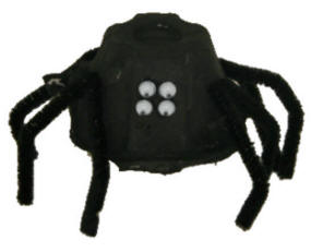 Spider Egg Carton Craft