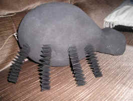 paper mache spider