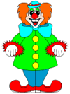 Circus Clown Paper Craft