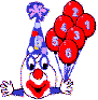 Clown number buddy
