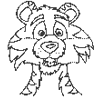 tiger coloring page