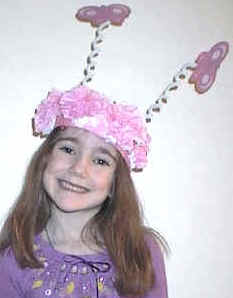 butterfly hat