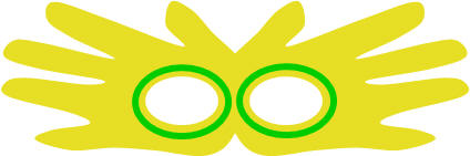 decorated mask