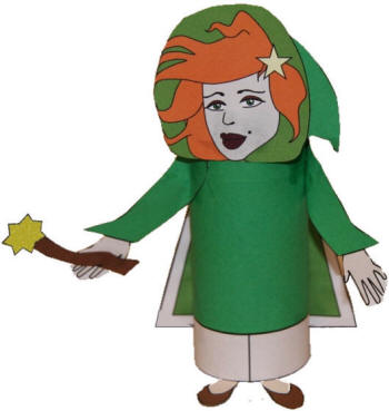 Druid toilet paper roll craft