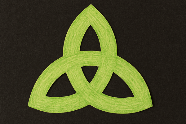 Celtic knot paper craft