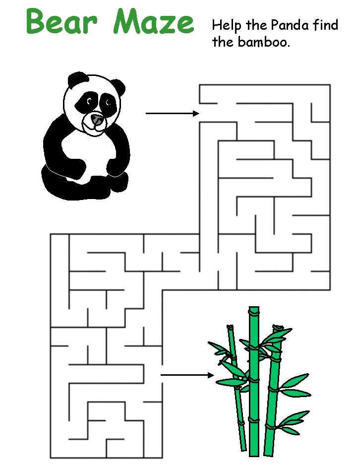 Bear Mazes
