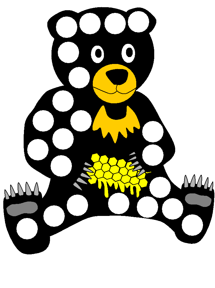 Bear Bingo Dauber Art