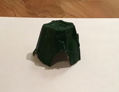 Egg Carton Frog Craft