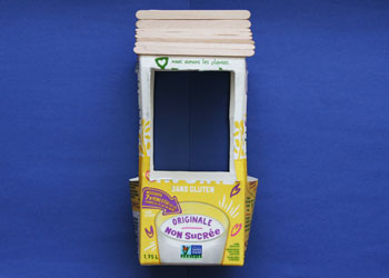 popsicle stick bird feeder craft