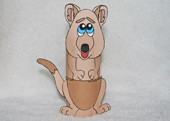Quokka Toilet Paper Roll Craft