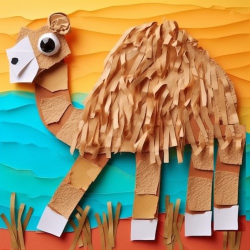 camel collage