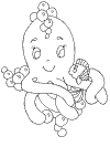 octopus coloring page