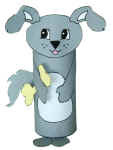 dog tp roll craft