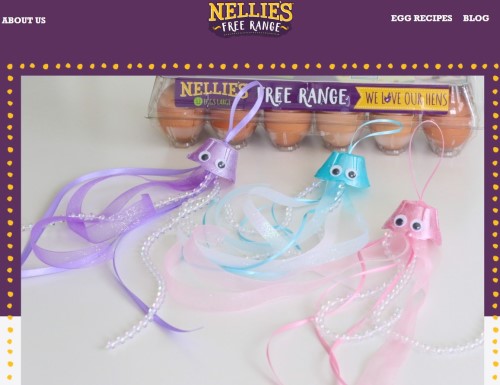 egg carton jellyfish craft