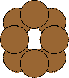 shapes lion paper craft (circle practice)