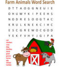 farm word search