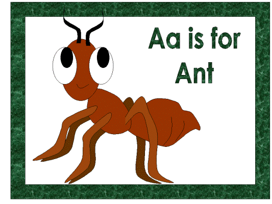 ant coloring page