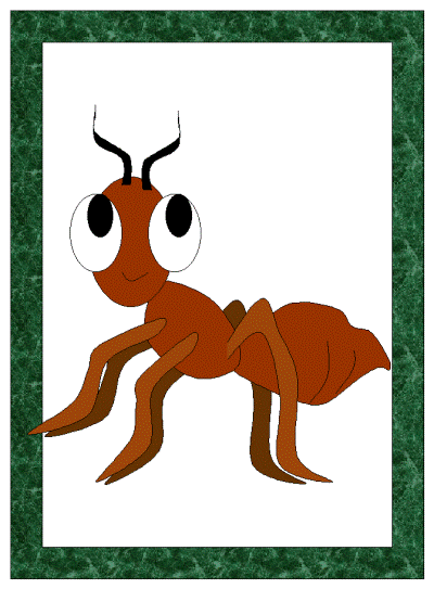 ant coloring page