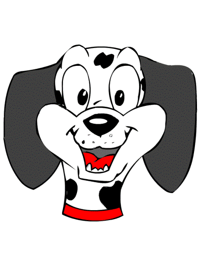 dalmatian coloring page